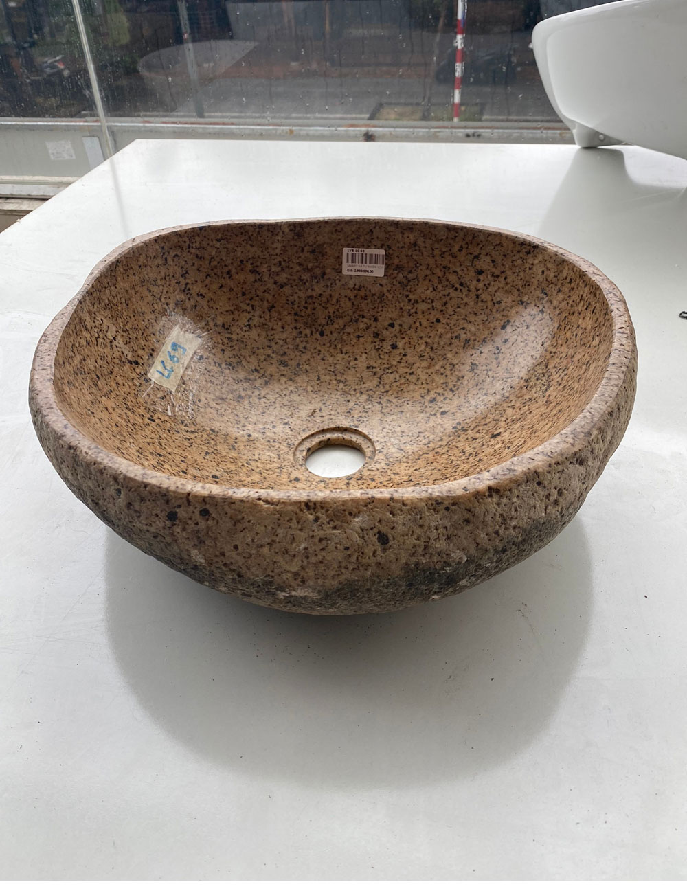 Lavabo đá cuội tự nhiên Mã SP: LC69 - Ảnh 3