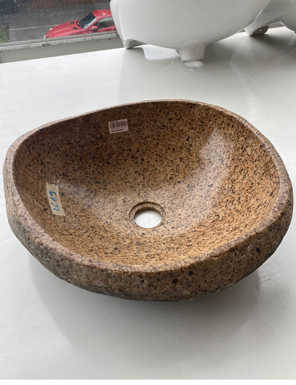 Lavabo đá cuội tự nhiên Mã SP: LC69 - Ảnh 2