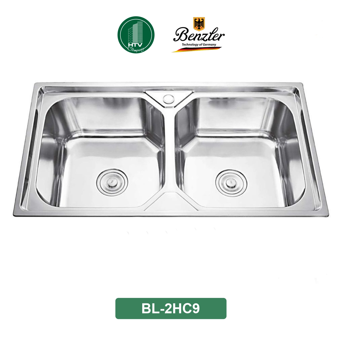 CHẬU RỬA CHÉN BENZLER BL-2HC9