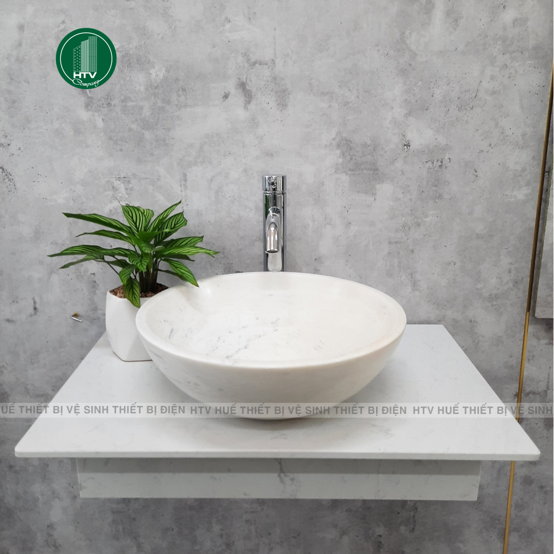 Lavabo đá granite tự nhiên cao cấp - Mã SP: 02