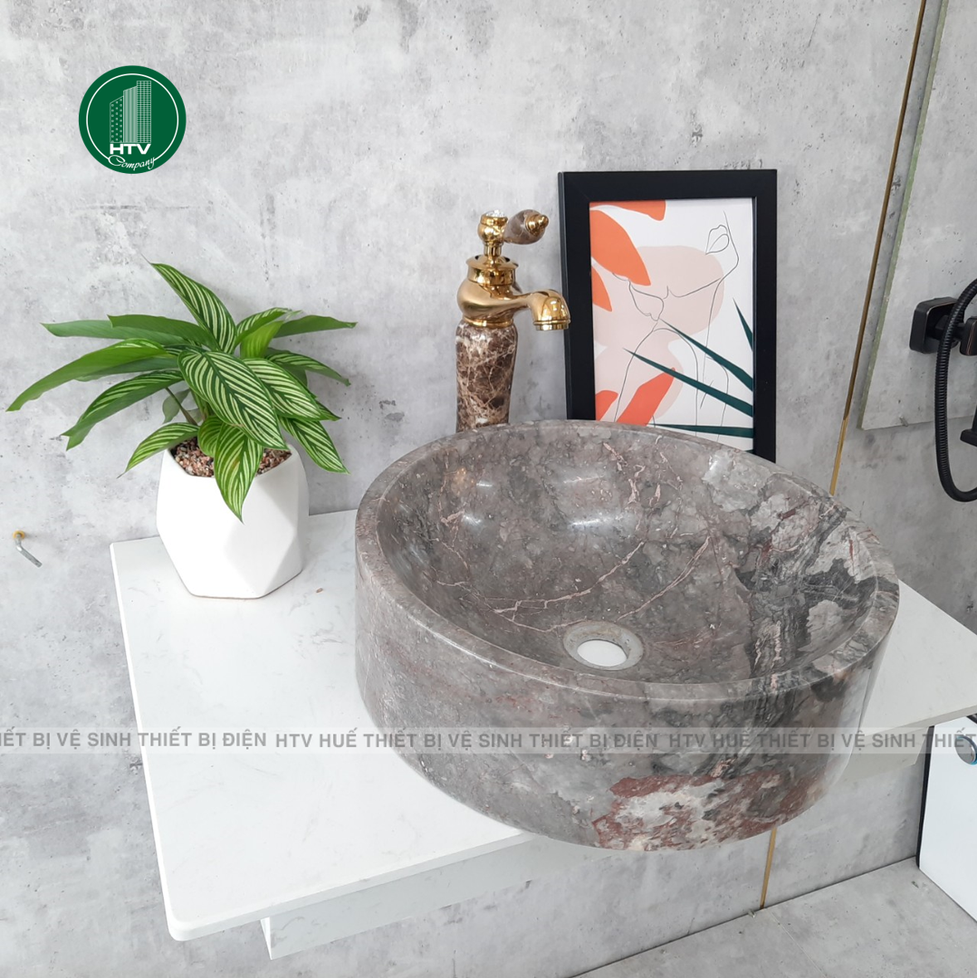 Lavabo đá granite tự nhiên cao cấp Mã SP: 03