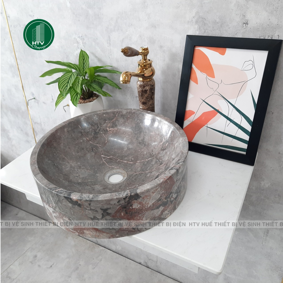 Lavabo đá granite tự nhiên cao cấp Mã SP: 03