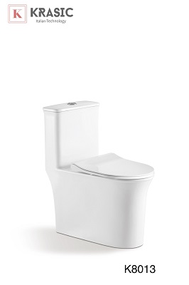 bồn cầu nguyên khối Krasic K8013 bồn cầu nguyên khối Krasic K8013