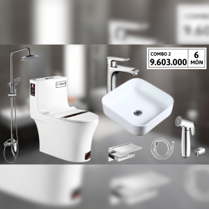 combo thiết bị vệ sinh