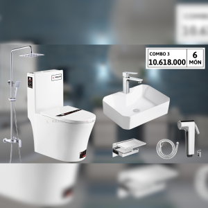 combo thiết bị vệ sinh